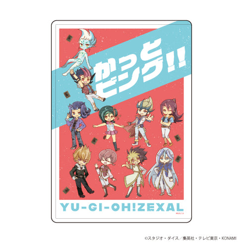 『遊☆戯☆王ZEXAL』キャラクリアケース 02/集合デザイン(レトロアート)